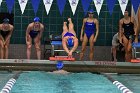 Swimming & Diving vs RWU  Swimming & Diving vs Roger Williams University. - Photo by Keith Nordstrom : Wheaton, Swimming